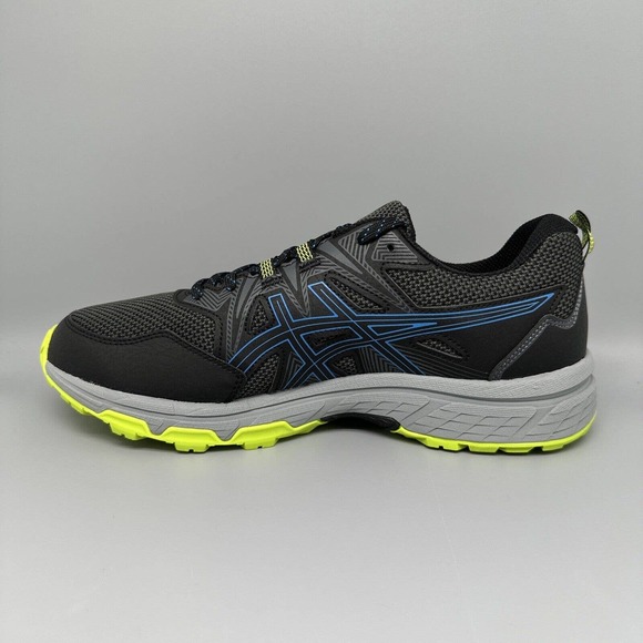 Asics Gel Venture 8 Running Shoes 1011A824 003 Black Directoire Blue Men Sz 11.5 - Picture 6 of 10